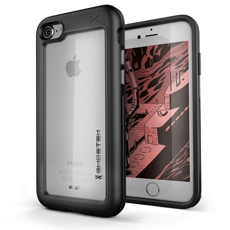 iphone 8 bodyguardz case Atomic 7 / Slim iPhone Ghostek 8 iPhone Case Black